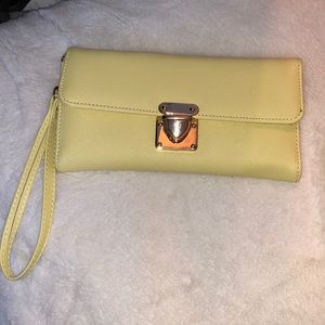 Light yellow wallet